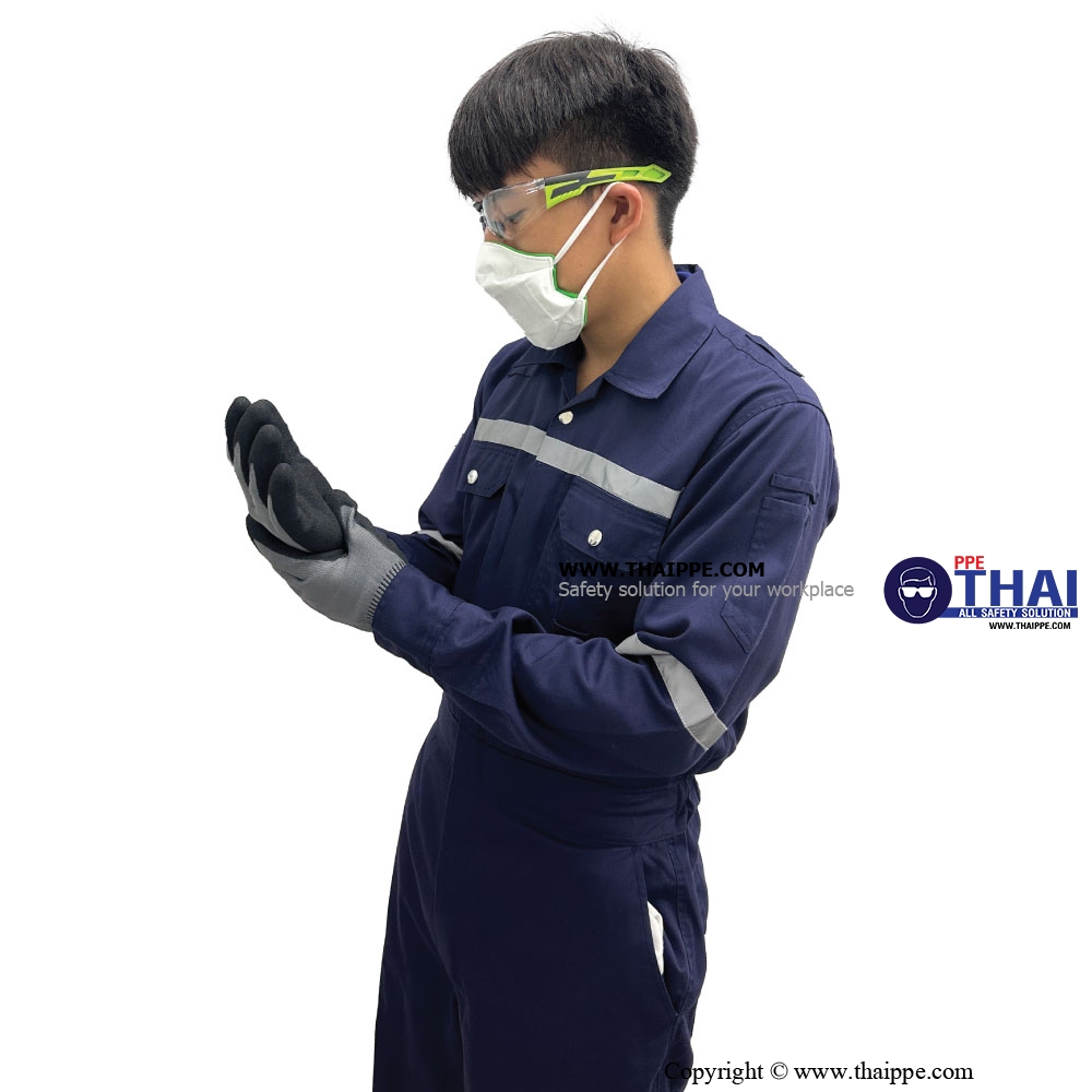 BESTSAFE - Cut F and comfort ,ถุงมือเส้นใย CUT LEVEL F ระดับการบาดคมสูงสุด  TECHNOLOGY NITRILE Coating