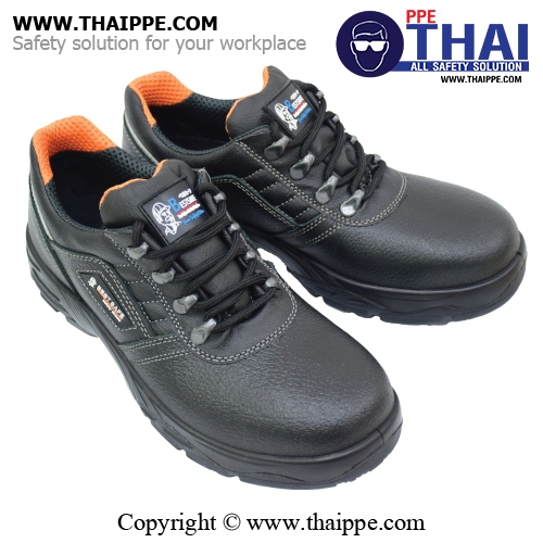 H01-HEAT TECH [SB EH HRO, S1] รองเท้านิรภัยหุ้มส้น สีดำ พื้น PU/R  ป้องกันไฟฟ้า 18 kV ยี่ห้อ BESTSAFE